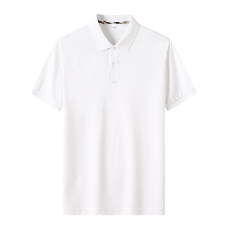 Tussah Silk Composite Polo Shirt For Men And Women