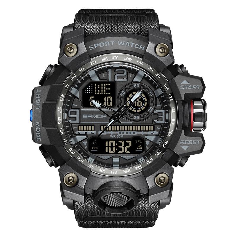 Trend Multi-functional Sports Luminous Outdoor Student Watch