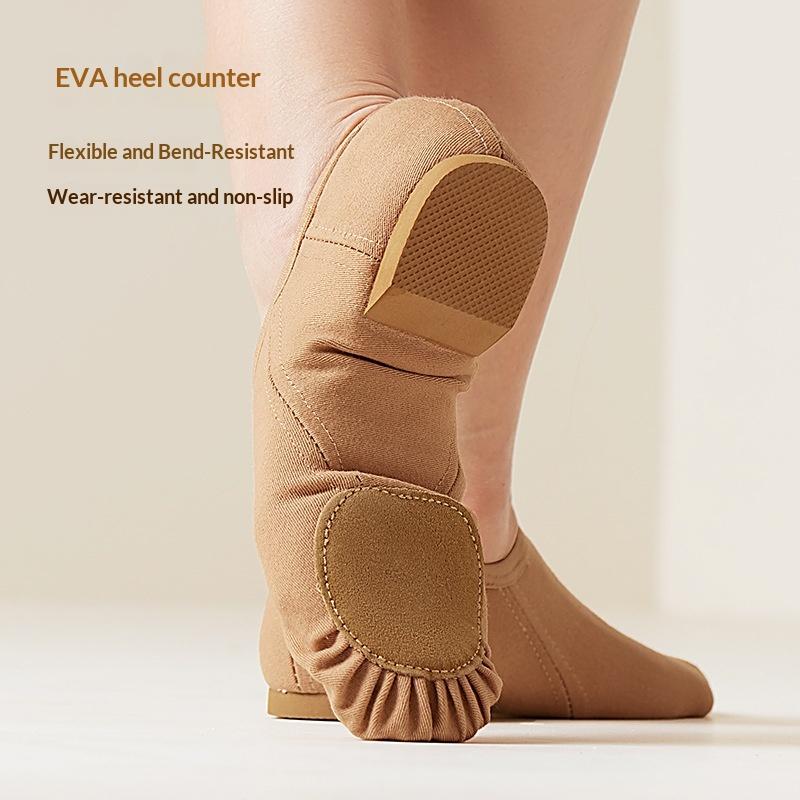 Elastic Fabric Jazz Shoes For Women