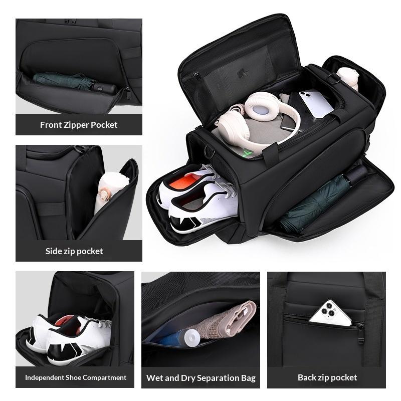 Men's Casual Lightweight Travel Tote Bag