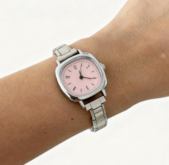 Watch DIY Module Stainless Steel Strap Detachable Womens Quartz Watch