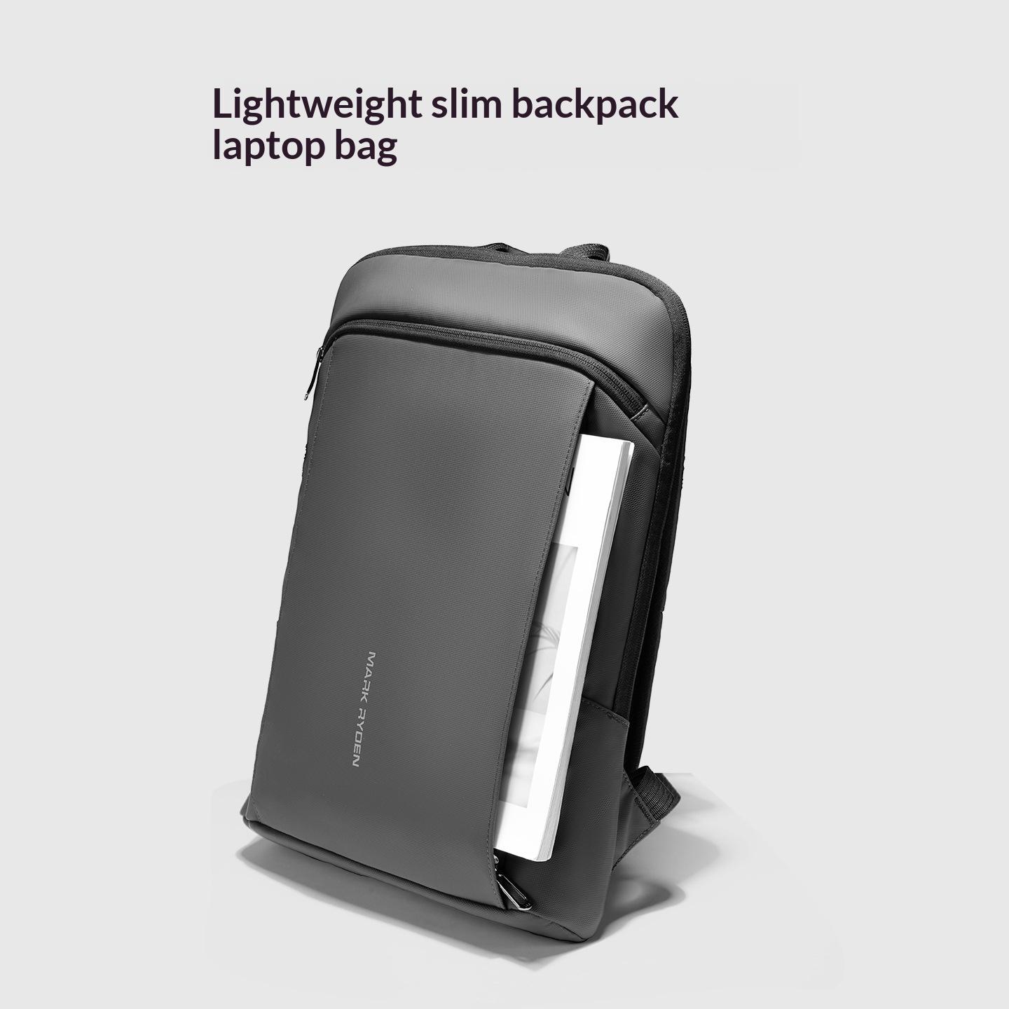 Marco Laiden Lightweight Laptop Bag Business Mens Casual Lightweight Backpack