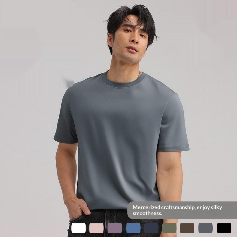 High-quality Crew Neck Short-sleeved T-shirt For Men